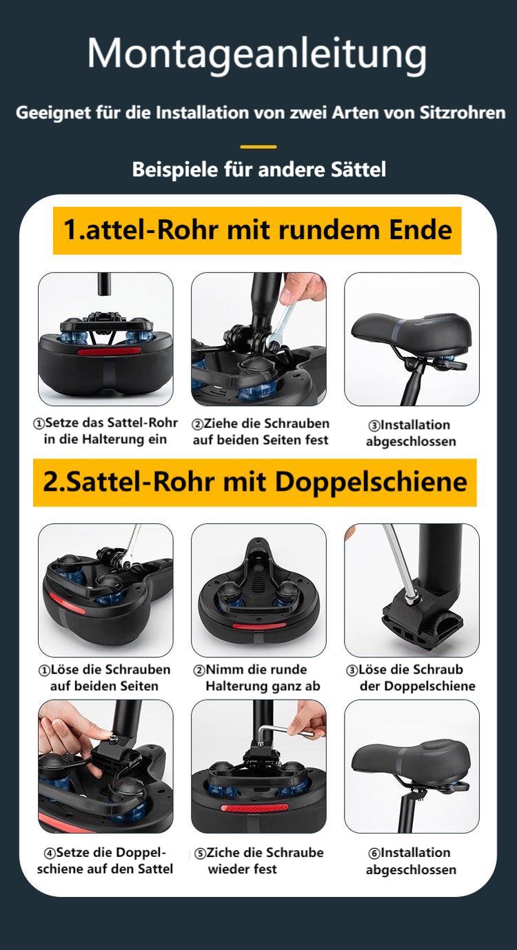 Bequemer-Fahrradsitz-sattel