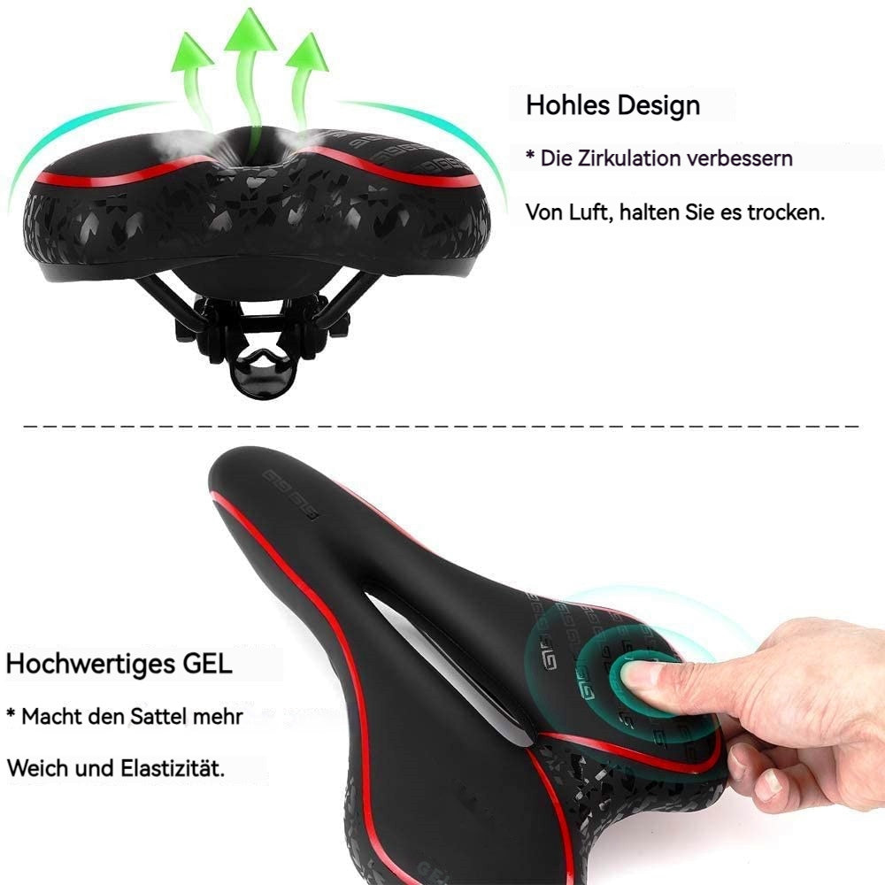 Bequemer Gel-Fahrradsitz -sattel
