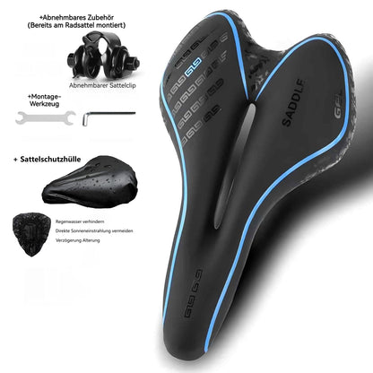 Bequemer Gel-Fahrradsitz  -sattel