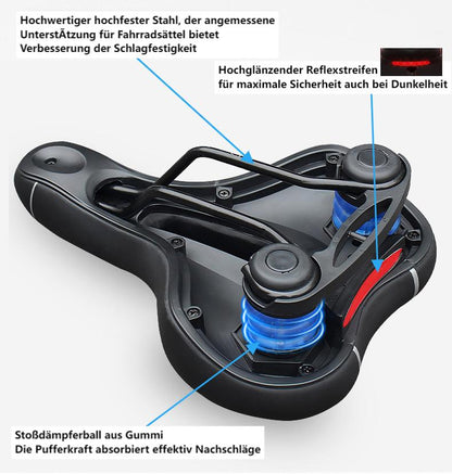 Bequemer-Fahrradsitz-sattel