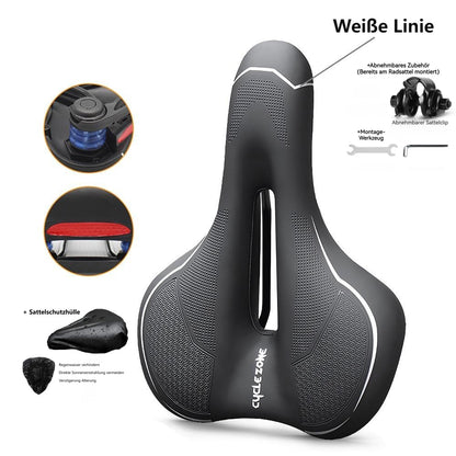 Bequemer-Fahrradsitz-sattel