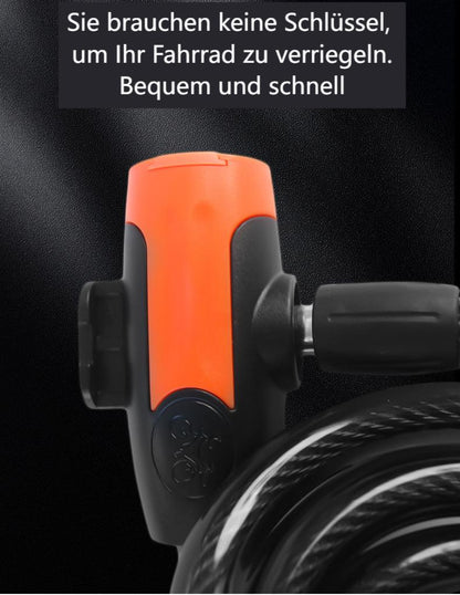 Anti-Schneiden Edelstahl Fahrradschloss